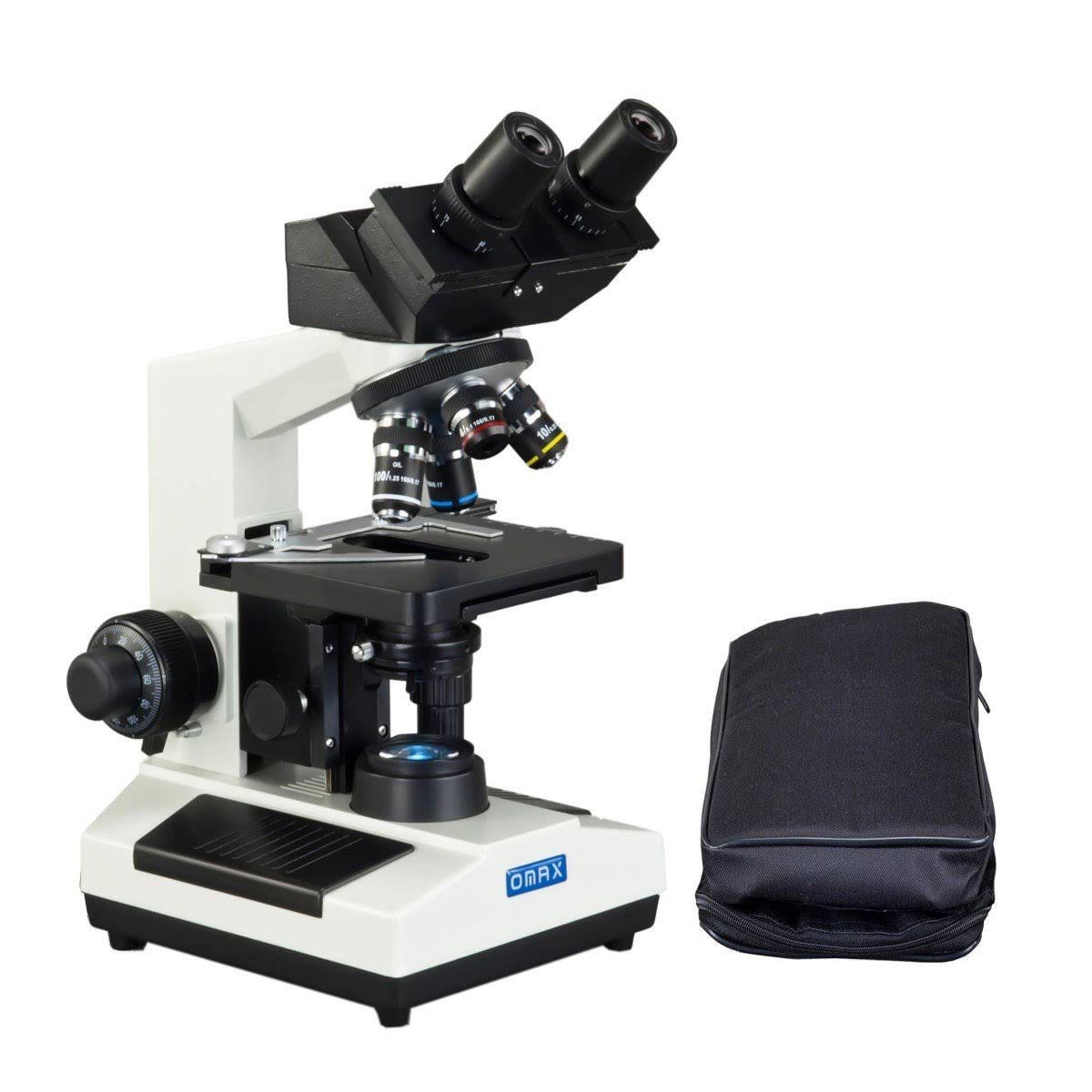 40X-2000X Built-in 3.0MP Digital Camera Compound LED Binocular Microscope with Vinyl Carrying Case X112876