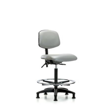 Imperial Blue Drafting Chair with Glides H390
