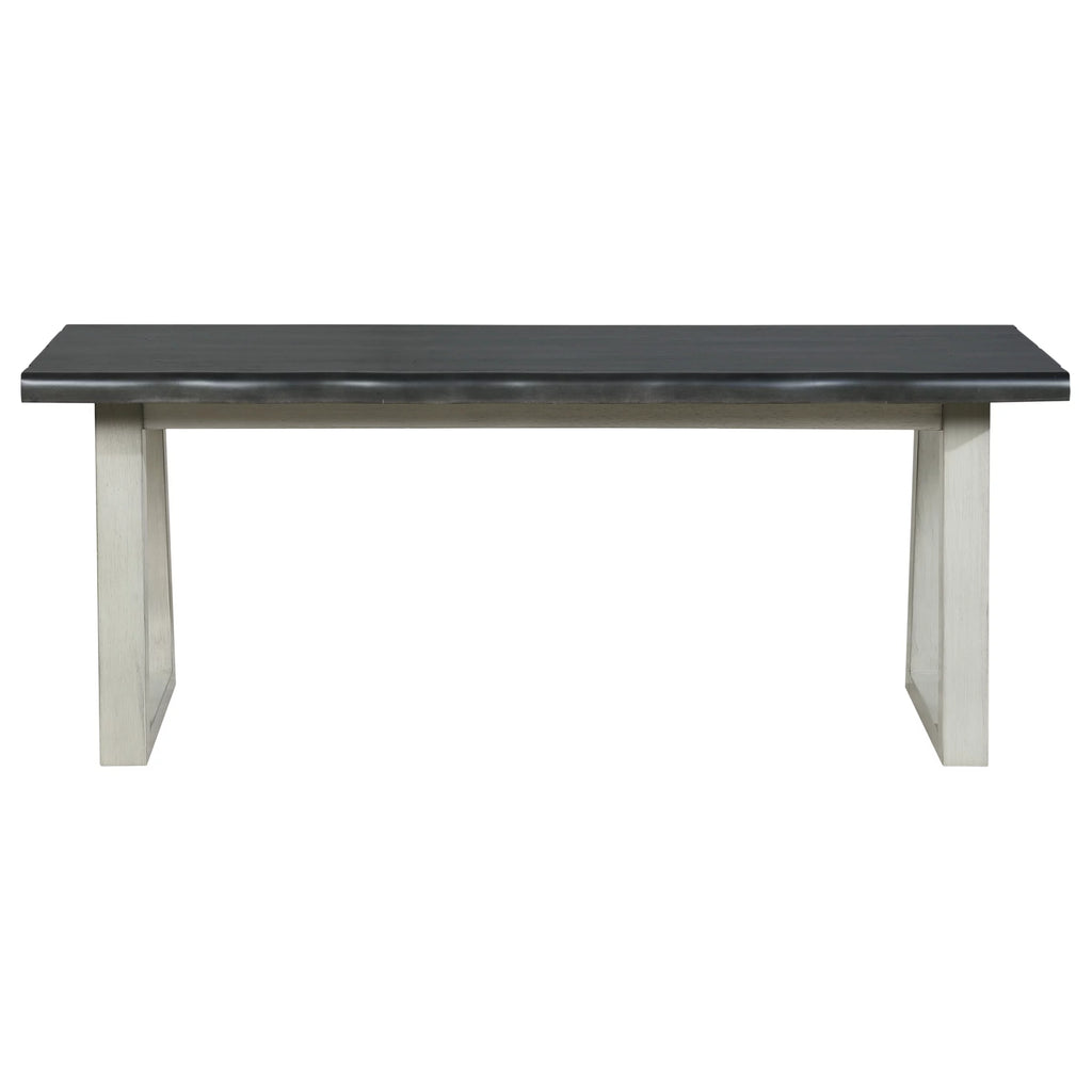 Charcoal Light Gray Bench K116