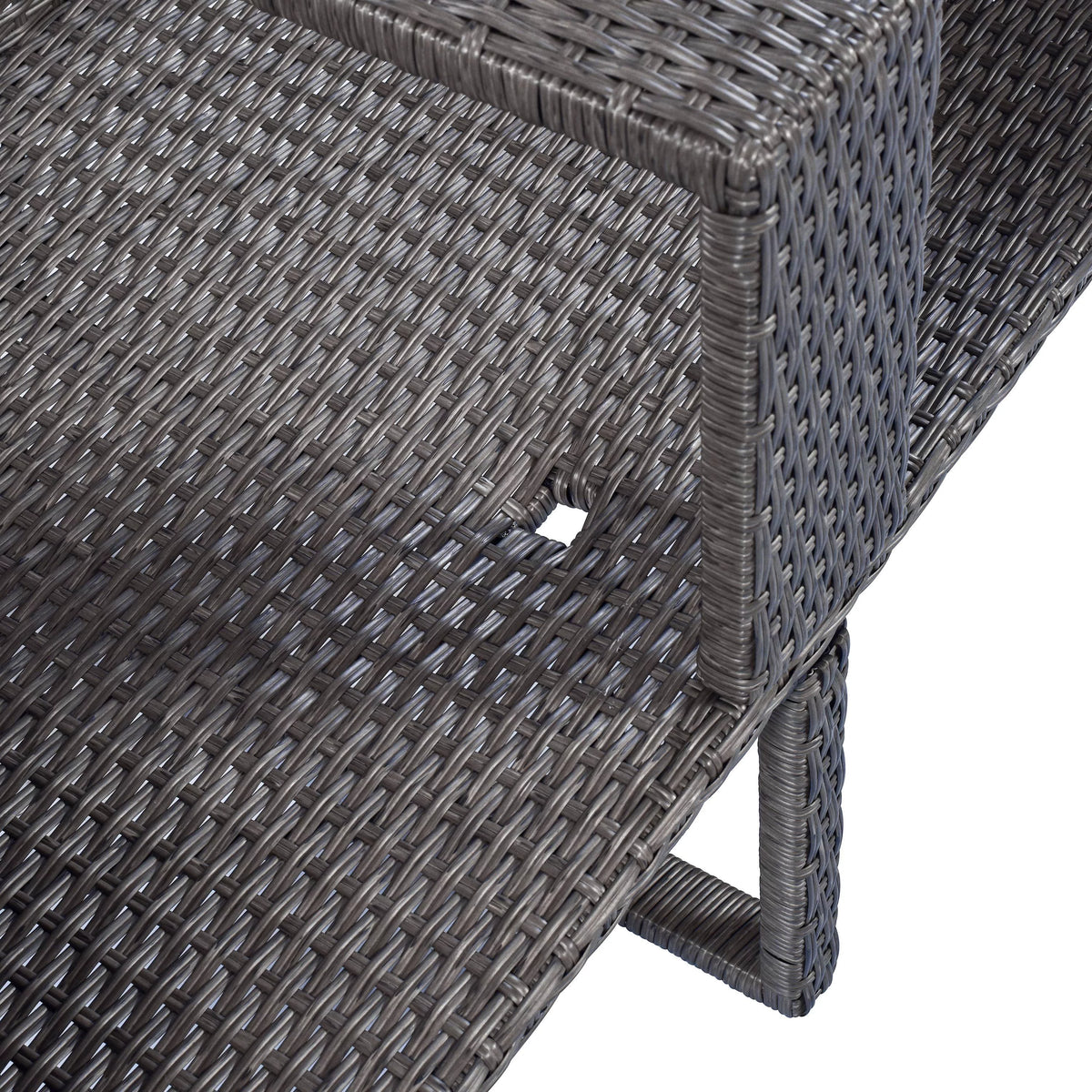 4 Pcs All-Weather PE Rattan Wicker Sofa Set with Coffee Table N368