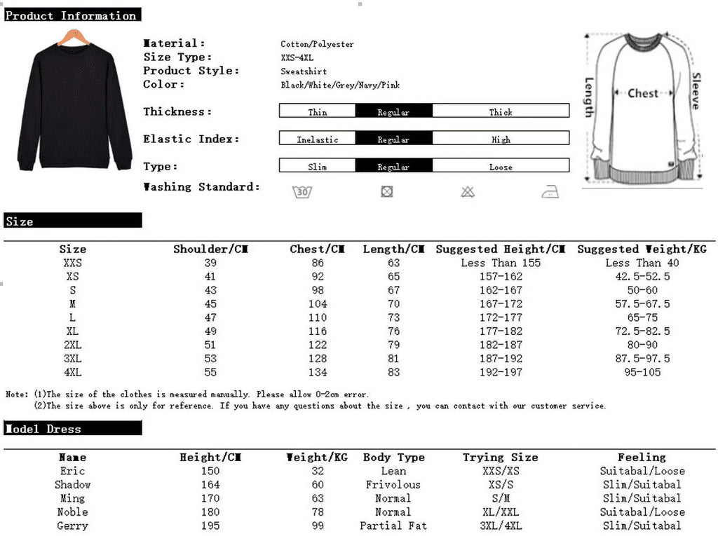 Long Sleeve Crew Neck Sweater T21795