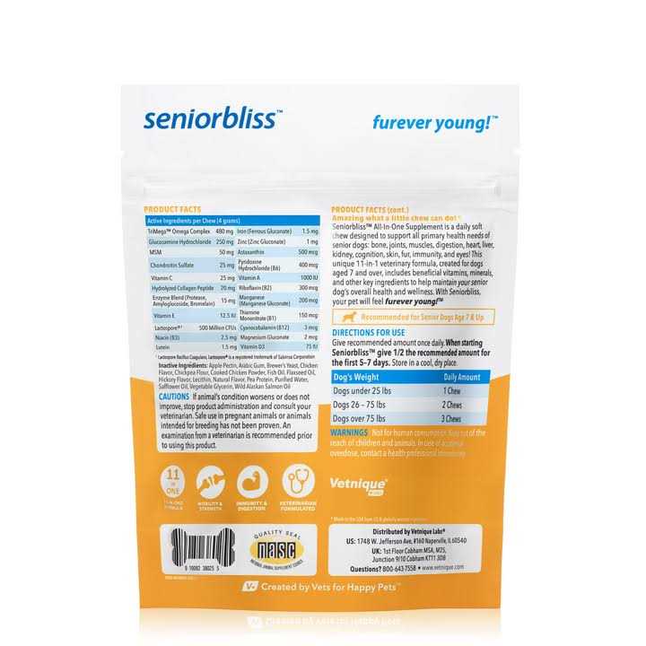 Senior Dogs Supplement V657