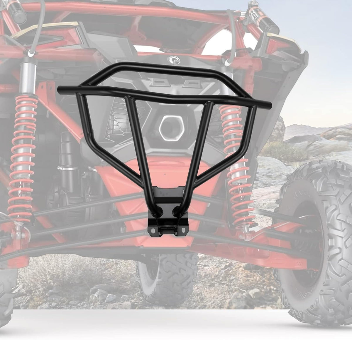 Heavy-duty Steel Tube UTV Rear Bumper Bar Q21102