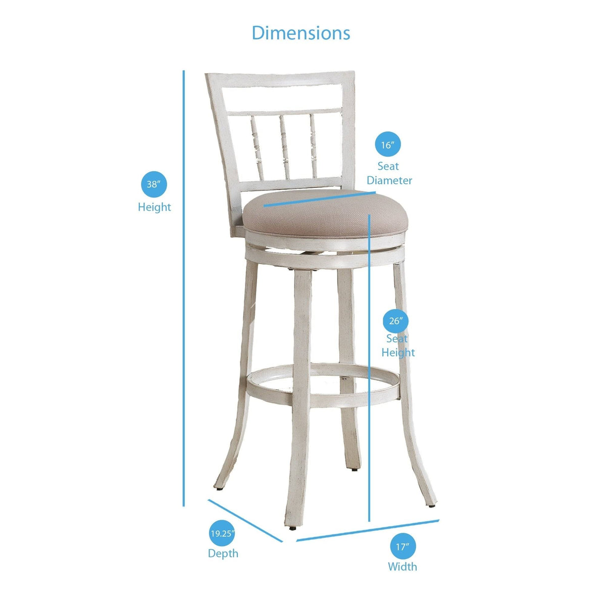 26-inch Counter Stool M161