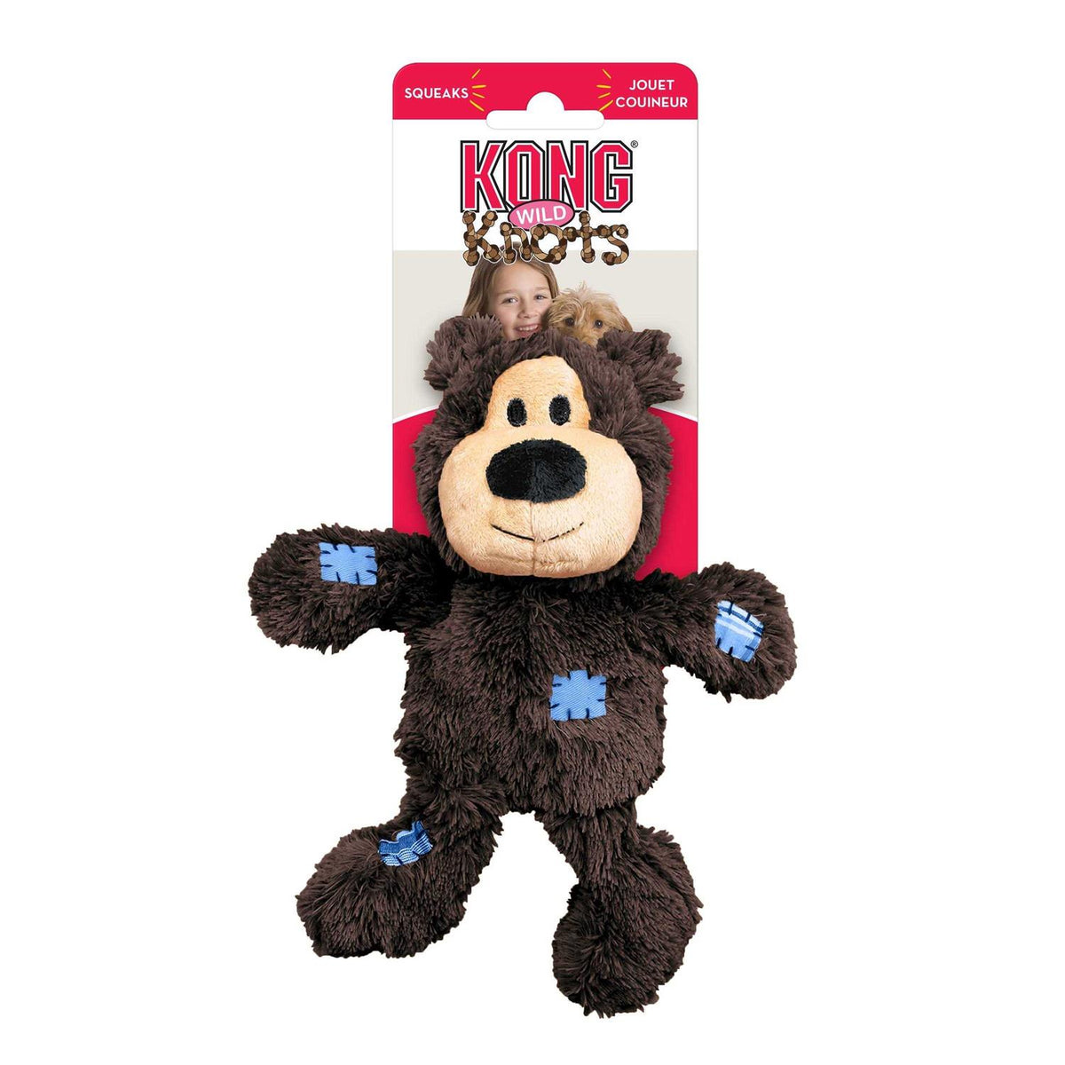 Wild Knots Bear Dog Toy C998434