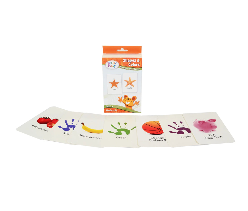 Shapes and Colors Flashcards, Board Book and DVD C903709