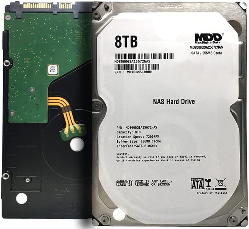 8TB 7200 RPM 256MB Cache SATA 6.0Gb/s 3.5 Internal Hard Drive K89742