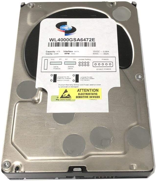 4TB 7200RPM 64MB Cache SATA 6Gb/s 3.5inch Internal Desktop Hard Drive O3786