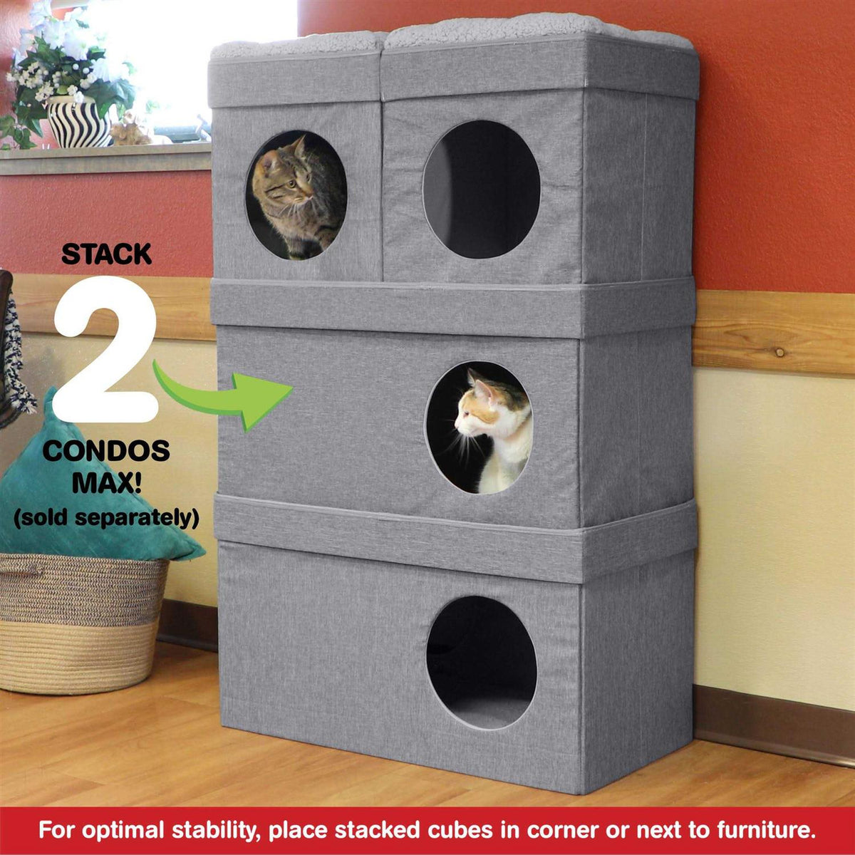 Stackable Cat Condo I370367