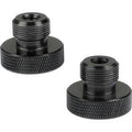 1/4x22-20 Female to 5/8x22-27 Male Microphone Screw Adapter 2-Pack D25867