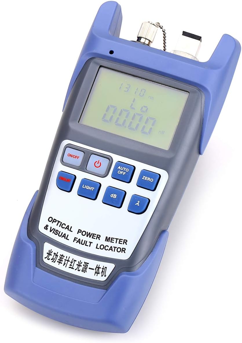 Fiber Optical Power Meter with SC and FC Connector and Visual Fault Locator E24057