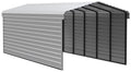 Galvanized Steel Carport Kit, 12' x 29' x 9' Q462808
