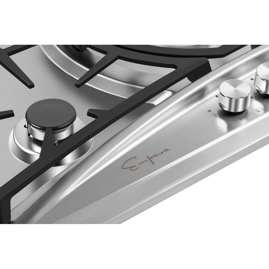 36x22 Stainless Steel 5 Burners Gas Cooktop X600456