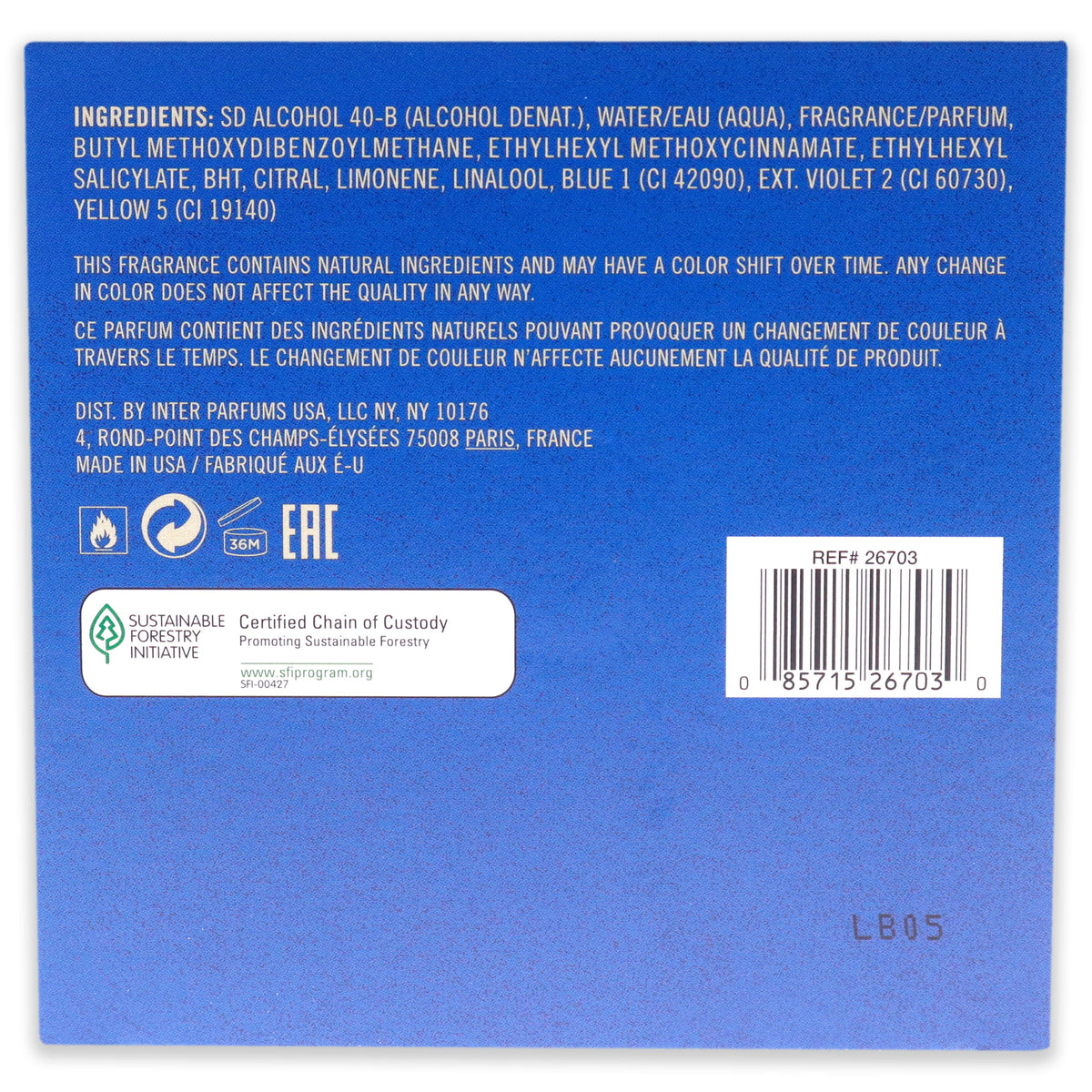 3.4 oz EDT Spray Q4260