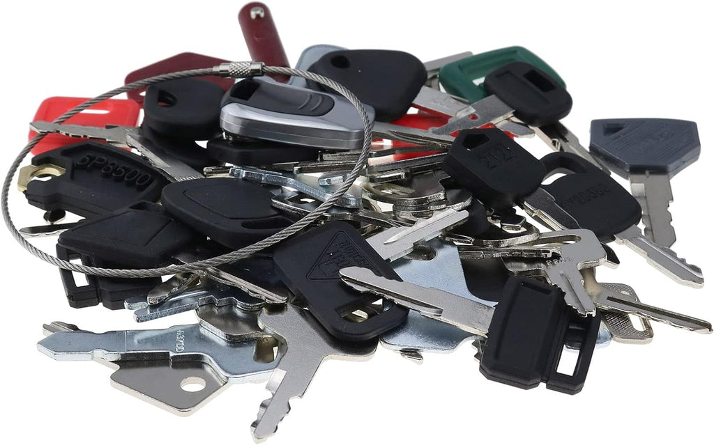 56 Equipment Keys Heavy Equipment Key Set Pack of 2 T866599