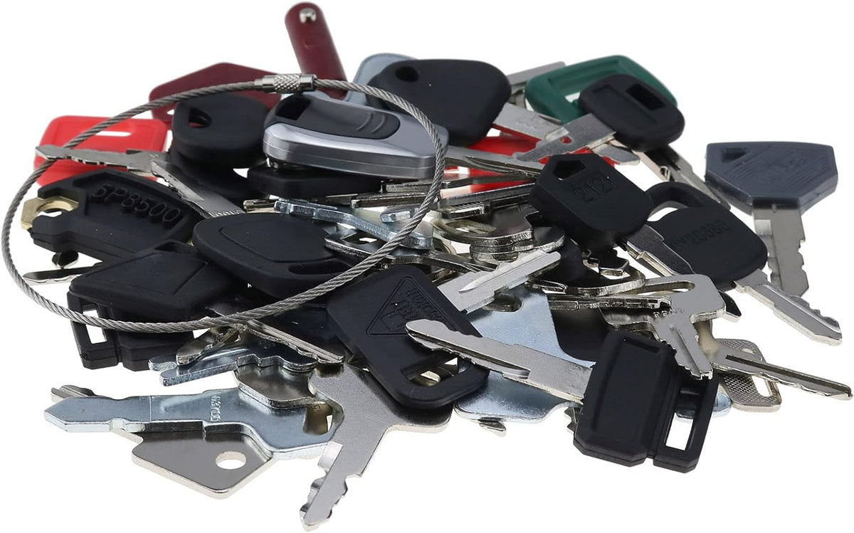 56 Equipment Keys Heavy Equipment Key Set Pack of 2 T866599