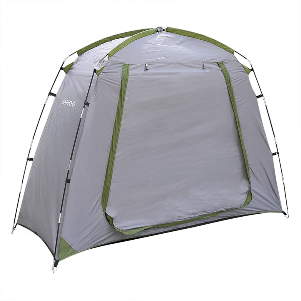 Silver Coated Polyester Waterproof Bike Shelter Storage Shed O6638