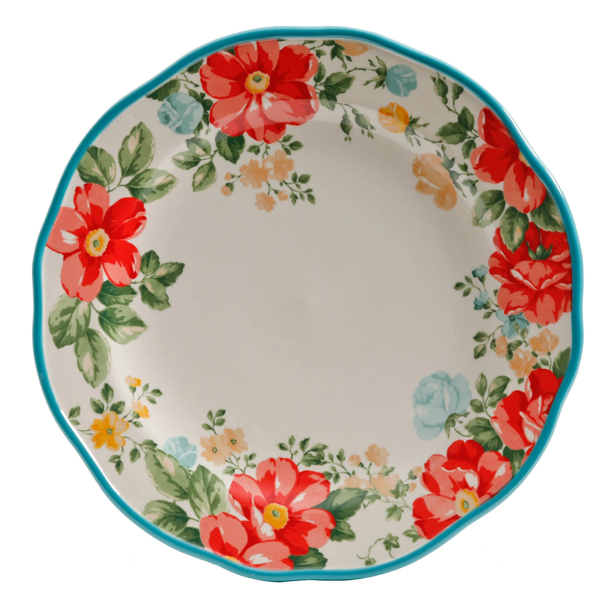 12 Piece Vintage Floral Dinnerware R322193