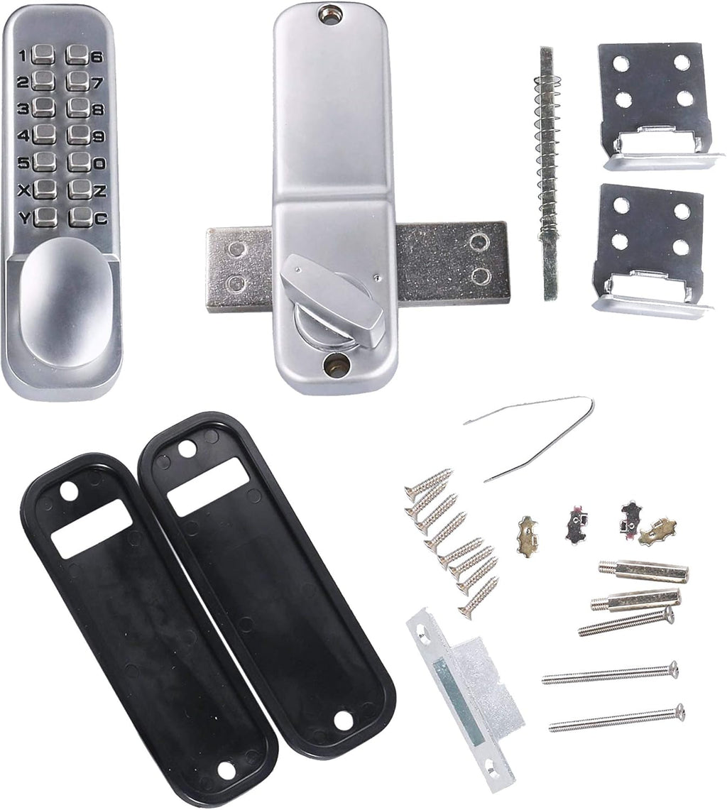 Satin Chrome Combination Surface Mount Deadbolt K9627