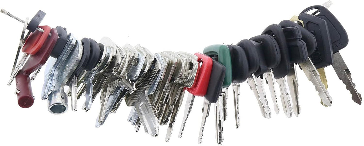 56 Equipment Keys Heavy Equipment Key Set Pack of 2 T866599